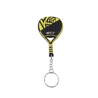 K-Fit - Llavero Pala Padel Amarillo