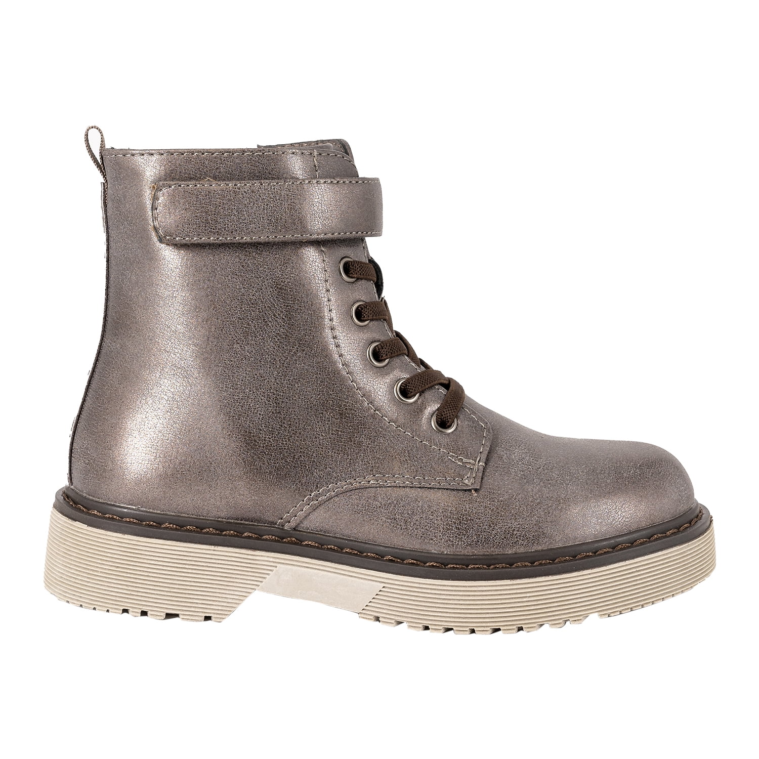 Botin Danica Plateado Bamboo