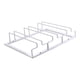 thumbnail image 4 of Organizador De Copas De Vino De Metal 3 Filas Stemware Rack Para Bar Hutch Counter, 4 of 5