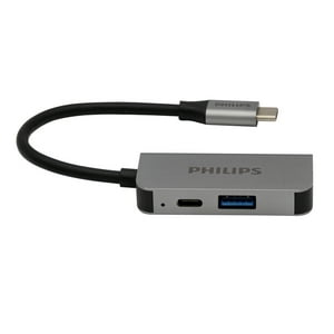 Philips - Hub C A Hdmi + Usb + Pd, 3 En 1