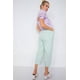 thumbnail image 5 of Pantalones de Cintura Ajustable con Broches y Pernera Ancha y Tobillo Liso de Estilo Chic Pastel, 5 of 5
