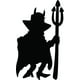 thumbnail image 1 of Decomural Devil Pitchfork Halloween WS-45525, 1 of 2