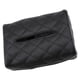 thumbnail image 2 of Universal Car Vehicle Backseat Tissue Holder Hanging PU Leather Paper Towel Holder Rectangular También para el hogar, la oficina Ahorro de espacio , negro Un negro, 2 of 5