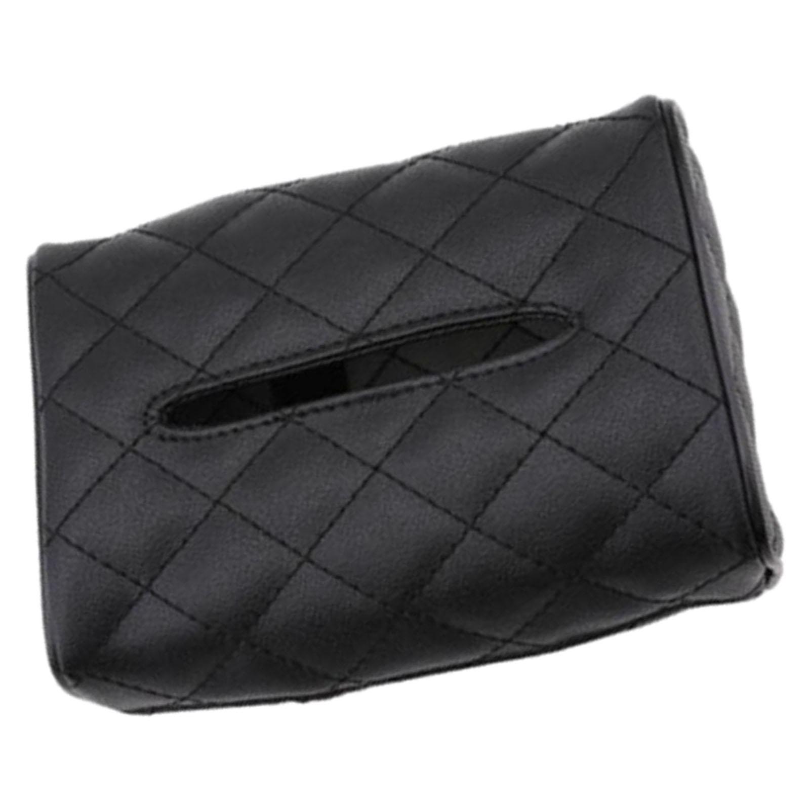 Bothyi - Soporte De Tejido Para Asiento Trasero De Vehículo Para Colgar Ahorrando Espacio Con Banda Elástica Negra