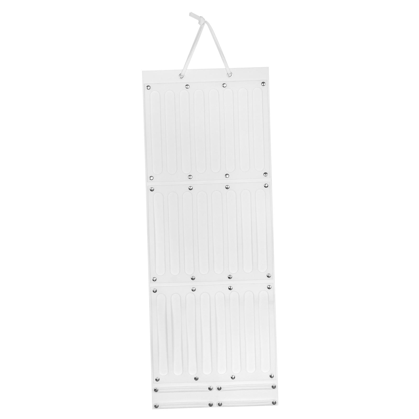 Bothyi - Organizador De Accesorios Para El Cabello, Cintas, Pinzas Para El Cabello, Colgador Para Organización De Colecciones, Blanco, 104cm X 38cm