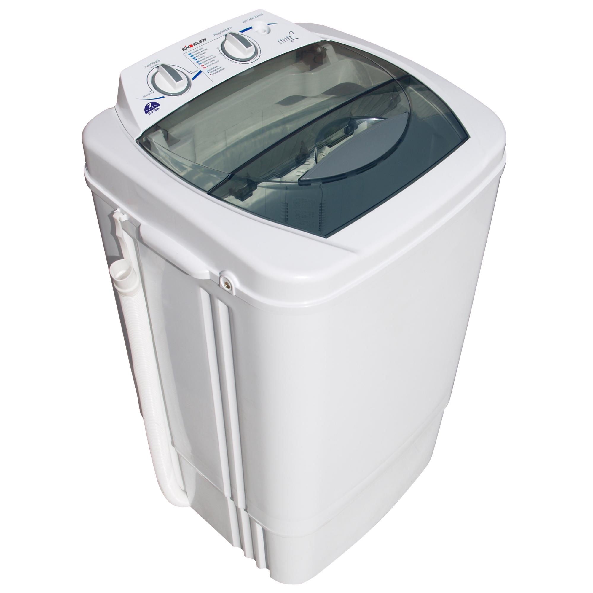 Lavadora Semiautomática Carga Superior 7 Kg Ls-7100Bl Sindelen