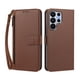 thumbnail image 1 of Funda Tipo Billetera para samsung galaxy S26 Ultra con Soporte y Bolsillo con Cierre Marrón, 1 of 1