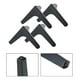 thumbnail image 4 of Pack De 4 Patas 15cm Negras Mate Para Muebles Y Sofás, 4 of 5