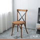 thumbnail image 2 of Pack de 4 Sillas Crossback Madera Rattan - Café Vintage, 2 of 4