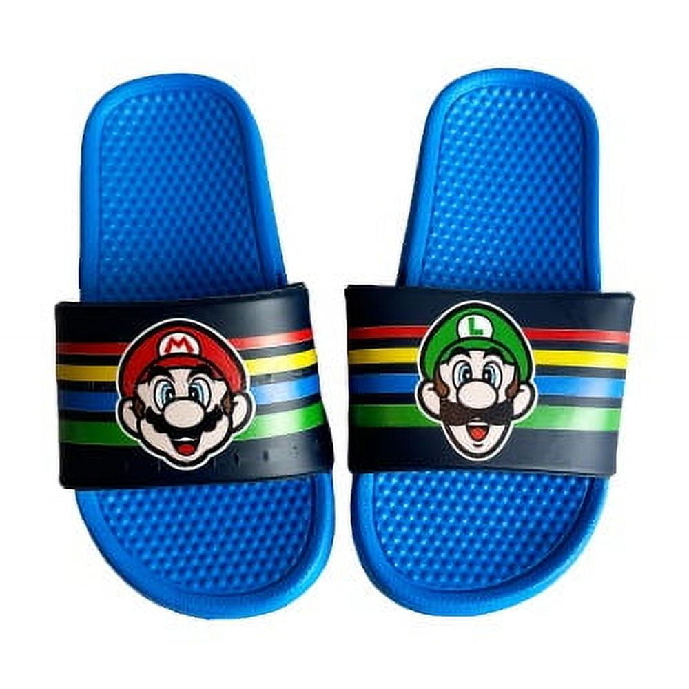 Sandalia Niño Mario Bros Azul Nintendo