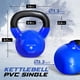 thumbnail image 2 of Set de 2 kettlebells Yes4All de 11,3 kg con recubrimiento de vinilo, 2 of 7