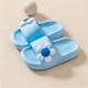 thumbnail image 3 of Baby Girls Cute Flower Lightweight Non-Slip Open Toe Slides For Newborn Infant Toddlers, Summer, 3 of 3