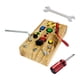 thumbnail image 2 of Tablero Ocupado De Madera Con Luz De Interruptor De Lámpara LED Para Niños Pequeños, Niños Y Niñas B, 2 of 3
