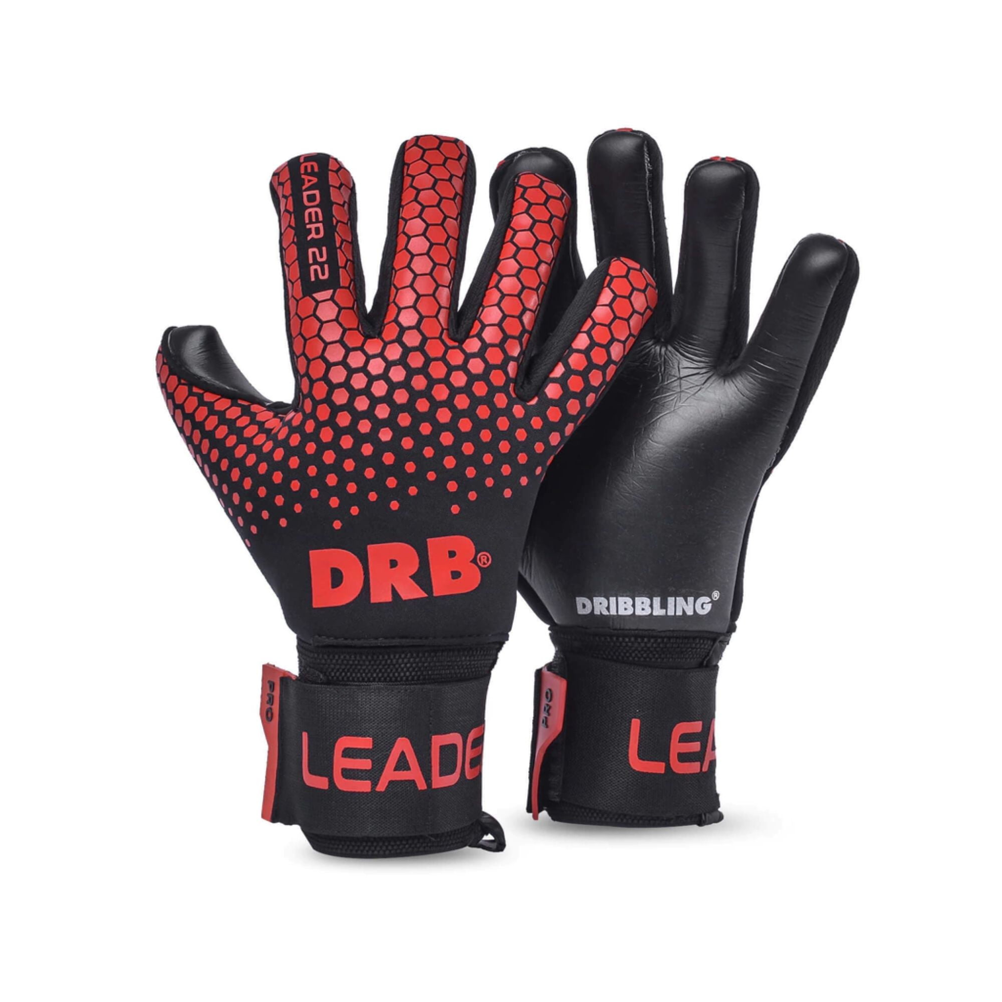 Guantes De Arquero Pro Férula Extraíble Leader Drb #10