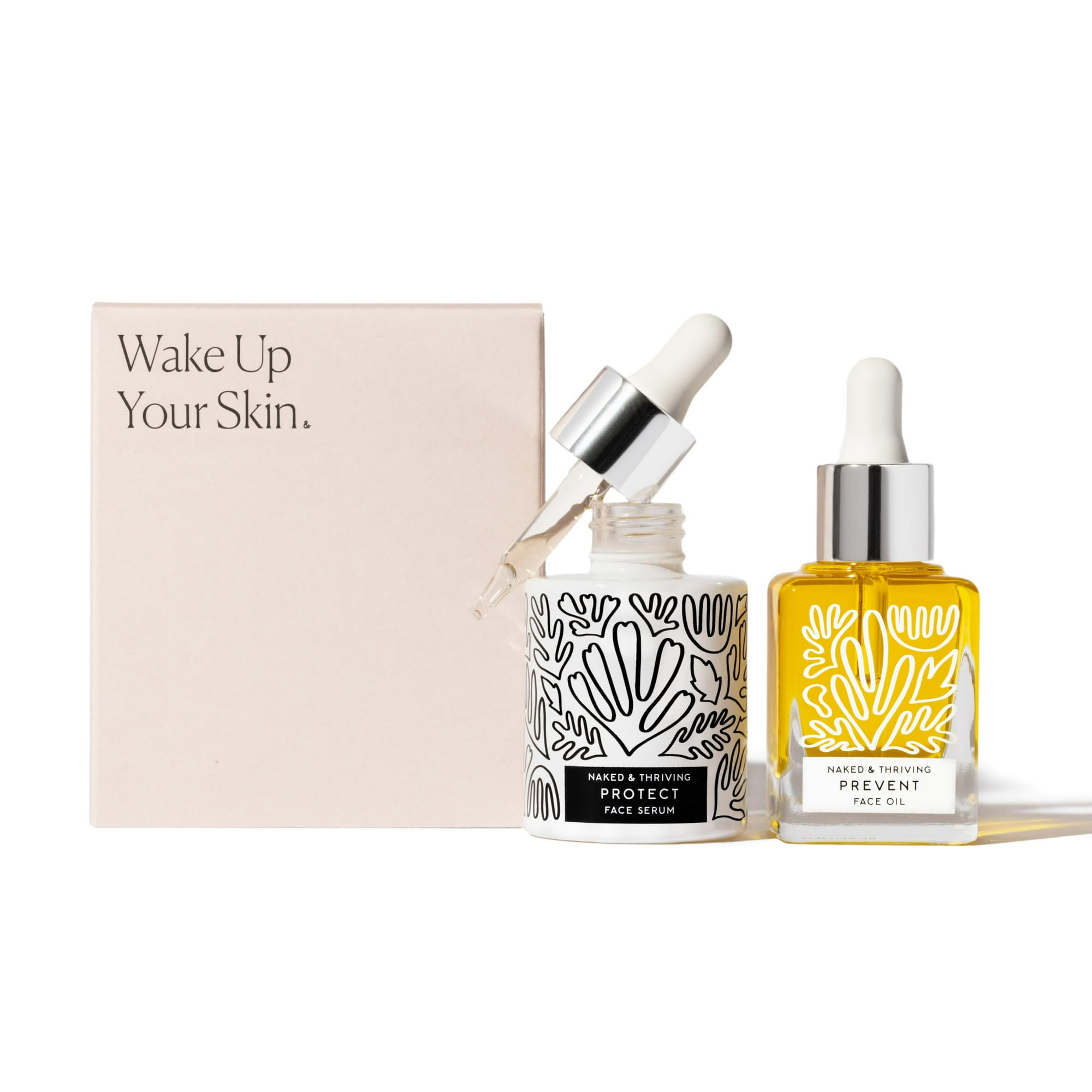 Sérum De Día Antioxidante Skincare Naked & Thriving Protect, 30 Ml, Más Aceite Facial Antiedad, 35 Ml