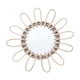 thumbnail image 3 of Espejo De Pared Decorativo Espejo Tejido De Ratán Para Sala De Estar Apartamento Dormitorio 31 Cm, 3 of 3