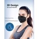 thumbnail image 4 of Mascarilla facial HUHETA KN95 de 30 unidades, 5 capas, negra, 4 of 6