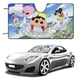 thumbnail image 1 of Crayon Shin-chan Parasol para Parabrisas Delantero Protector Plegable, Visera Solar para Auto Bloquea Rayos UV Mantiene tu Vehículo Fresco140cm*76cm, 1 of 6