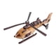 thumbnail image 5 of Modelo De Helicóptero De Madera 3D Decoración De Helicóptero Para Encimera De Cocina De Habitación Estilo B, 5 of 5