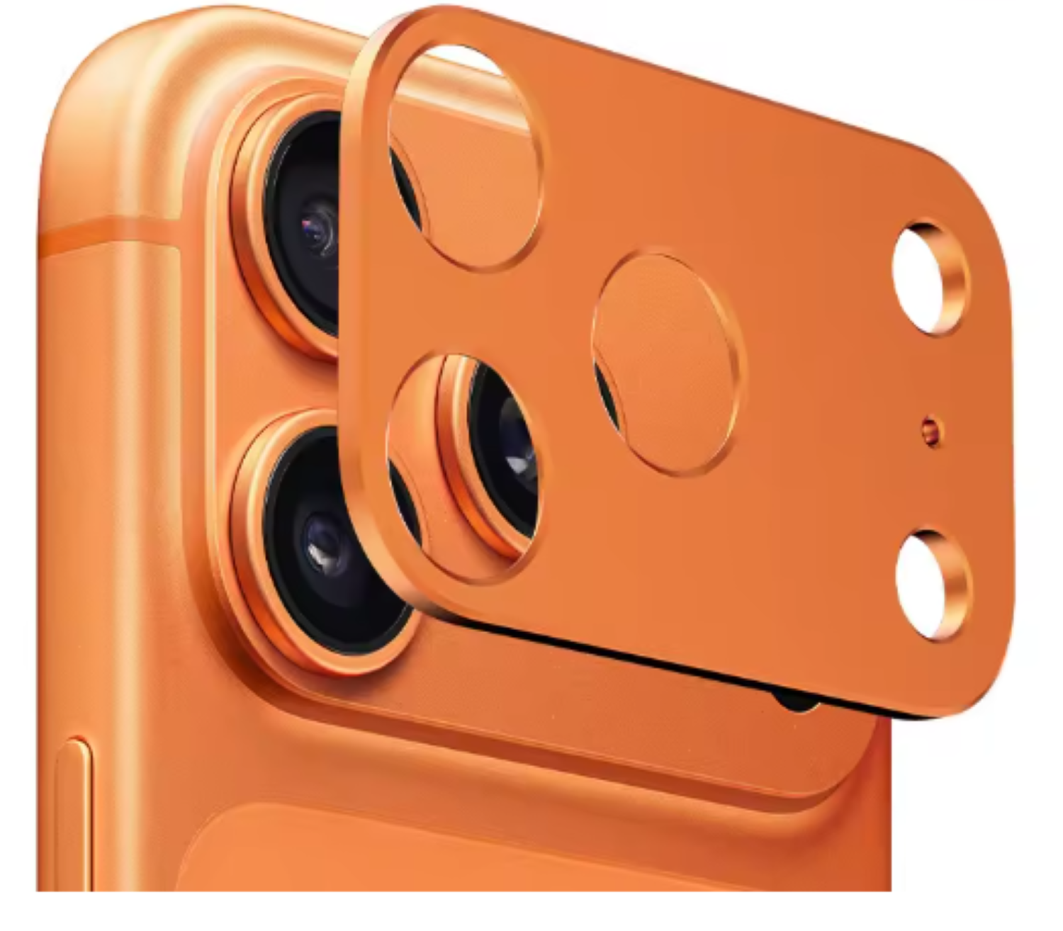 Mar Cases - Protector Trasero De Cámara Para Iphone 17 Pro Orange