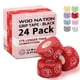 thumbnail image 1 of Thumb Wraps WOD Nation para levantamiento de pesas, resistente al sudor, color rojo, 24 x 7 m, 1 of 8