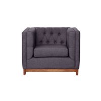 Latam Home - Sofa Roma 1C Lino Gris Oscuro