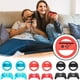 thumbnail image 5 of Volante de carreras para Switch 2 JoyCons - Kit de accesorios para mando de juego redondo - con 2 ruedas, 2 empuñaduras, material ABS, 5 of 7