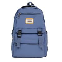 Oem - Mochila Urbana Juvenil Escolar Colores Celeste