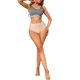 thumbnail image 2 of INSPIRE CHIC Sujetador Deportivo de Mujer con Cuello en U Sin Costuras Transpirable para Fitness con Tirantes Anchos y Relleno, Talla 2XL, Gris Claro, 2 of 6