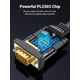 thumbnail image 3 of Adaptador USB a serie UGREEN DB9 macho de 9 pines de 6 pies para Windows, 3 of 3