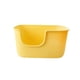 thumbnail image 3 of Caja De Arena Para Gatos Con Tapa Abierta, Lavabo Grande Para Arena Para Gatos De Interior, Conejo, Amarillo, 3 of 5