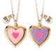 thumbnail image 1 of Relicario Corazón para Niña Bañado en Oro rosa, 1 of 3