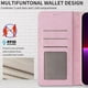 thumbnail image 4 of FOXDOCK Funda Tipo Cartera Floral para iPhone 7/8 ,Funda con Tapa de Cuero PU, Protección Antigolpes con Ranuras para Tarjetas y Soporte, 4 of 5