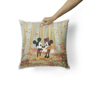Creango - Cojin Decorativo Mickey Y Minnie Mouse