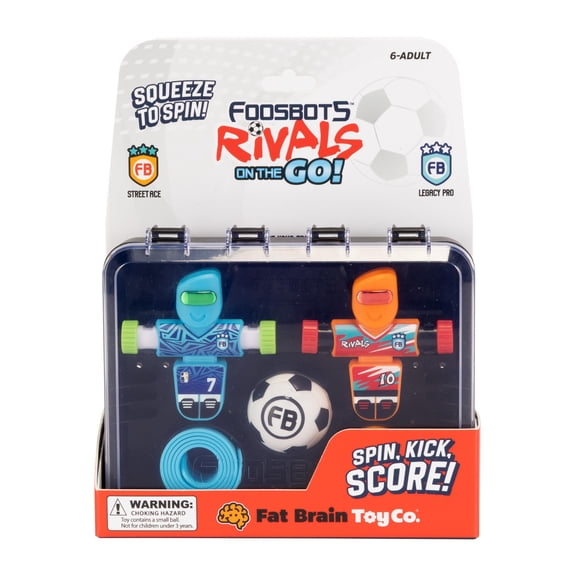 Juego de mesa Fat Brain Toys Foosbots Rivals On The Go