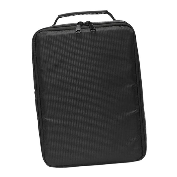 Bolso De La Cámara Estuche De Viaje Portátil Ajustable Acolchado Suave Bolso Protector De La Cámara Negro
