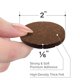 thumbnail image 5 of Protectores para muebles X-Protector 24 piezas redondos marrones de 5 cm, 5 of 6