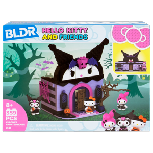 Casa Encantada Armable De Kuromi Con Minifiguras Hello Kitty