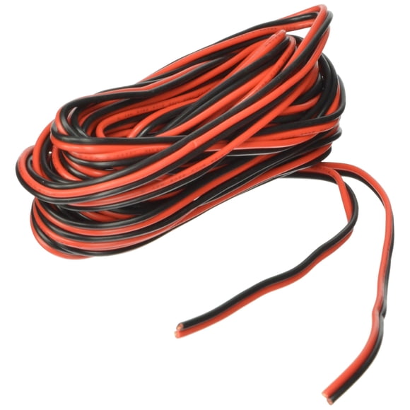 Cable de repuesto RoadPro de 25 pies y 2 cables, calibre 22, paralelo