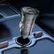 thumbnail image 3 of Cargador Borofone BZ26B 45W - 2 puertos USB C. Carga Rápida Crystal High Power - Compatible 12-24V, 3 of 4