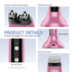 thumbnail image 3 of Eye Massager EMS Eye Beauty Device Wrinkle Skin Tighten RF Hot Compress Eye Massager Remove Dark Circles Eye Massage Instrument, 3 of 3