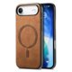 thumbnail image 1 of Magnetic Slim Case for iPhone Air with Camera Guard & Anti-Scratch Back Brown, 1 of 6