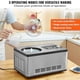 thumbnail image 3 of VEVOR Máquina automática para hacer helados con compresor incorporado, máquina de yogur de frutas sin precongelación de 2 cuartos, máquina para hacer sorbetes eléctrica de acero inoxidable, máquina pa, 3 of 3