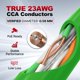 thumbnail image 4 of Cable Ethernet Cat6 Big-A 1000 pies verde CMR Riser, 4 of 9