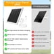 thumbnail image 3 of Panel Solar Cargador Universal para Cámara de Seguridad Exterior, 3 of 3