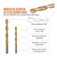 thumbnail image 5 of "Hi-Spec Juego de Brocas Belug  HSS 99 Piezas SAE 1/16-3/8 Metal Madera Estuche azul ", 5 of 5