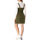 thumbnail image 3 of INSPIRE CHIC Vestido de Mujer con Tirantes Ajustables Línea A Jeans Vuelta al Colegio Denim Primavera Verano M Verde Militar, 3 of 7