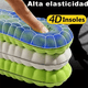 thumbnail image 3 of 2 Pares De Plantillas Deportivas Elásticas De Silicona 4d 41-42, 3 of 3