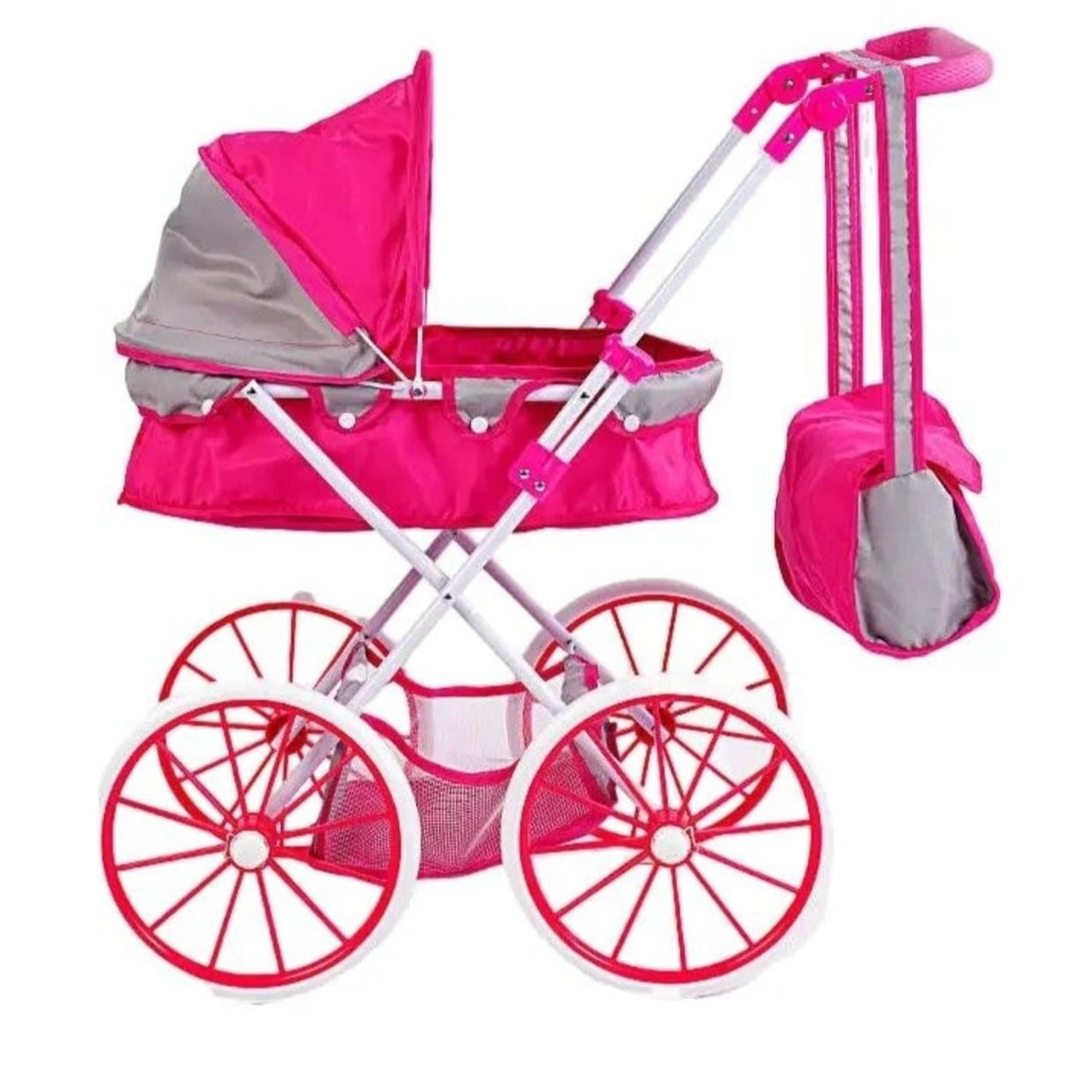 Genérico - Pack X 3 Juguete Mega Coche Carriola Premium Bolsa