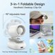thumbnail image 3 of Ventilador de Clip Plegable Mini Recargable SYBOYEGE 1200 mAh – Blanco, 3 of 7